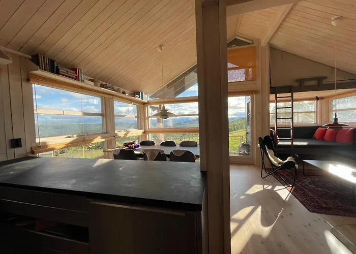 Veslestolen - Alhytte With Amazing View, 1000 Meter Casa de Férias *