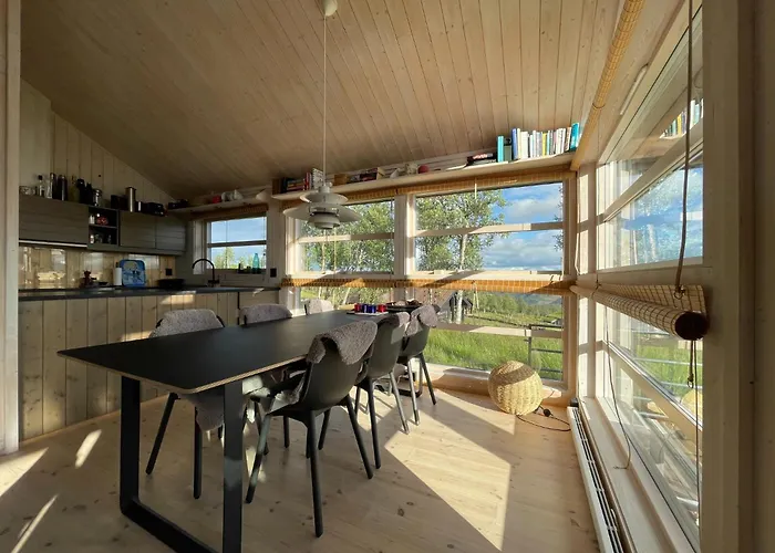 Veslestolen - Alhytte With Amazing View, 1000 Meter Casa de Férias Ål